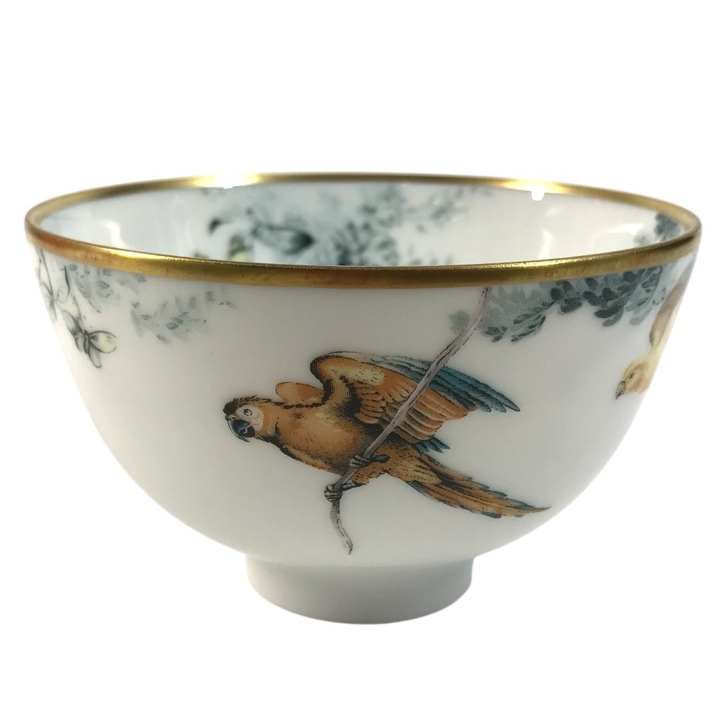 お皿 P038085P 赤道直下のスケッチ ボウルPM ボウル PM お椀 カトラリー インテリア 鳥柄 バード 陶器 マルチカラー