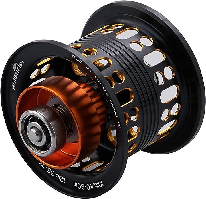 リール スプール BOOST ダイワ DAIWA ベイトリール 替えスプール ベアリング付き リョウガ モアザン スティーズ ジリオン 716( ブラック＆ゴールド)
