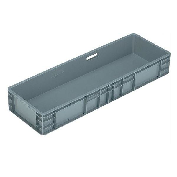 (4個セット) TP規格コンテナボックス (TP-391.5B 穴無し) グレー 相互モジュール嵌合可 17,912円