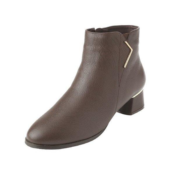 国民クッションUP 女性アンクルブーツ LCWA09U34CXI_GN