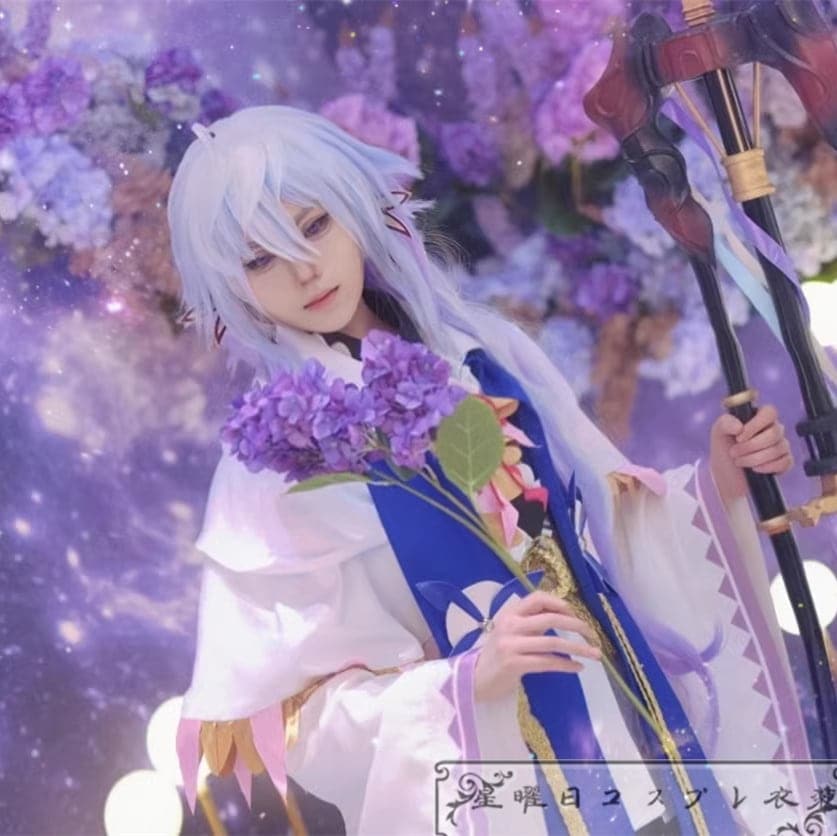 [今日は安い-出荷が早い]Fate/Grand Order FGO マーリン コスプレ衣装 コスチューム ハロウィン 変装 仮装品質良い 店舗お勧め