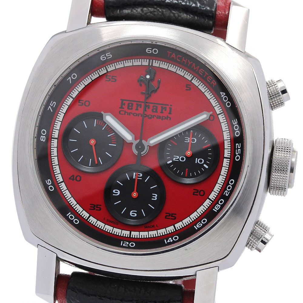 パネライ PANERAI FER00013 フェラーリ グラントゥーリズモ クロノグラフ 自動巻き メンズ _848482【中古】
