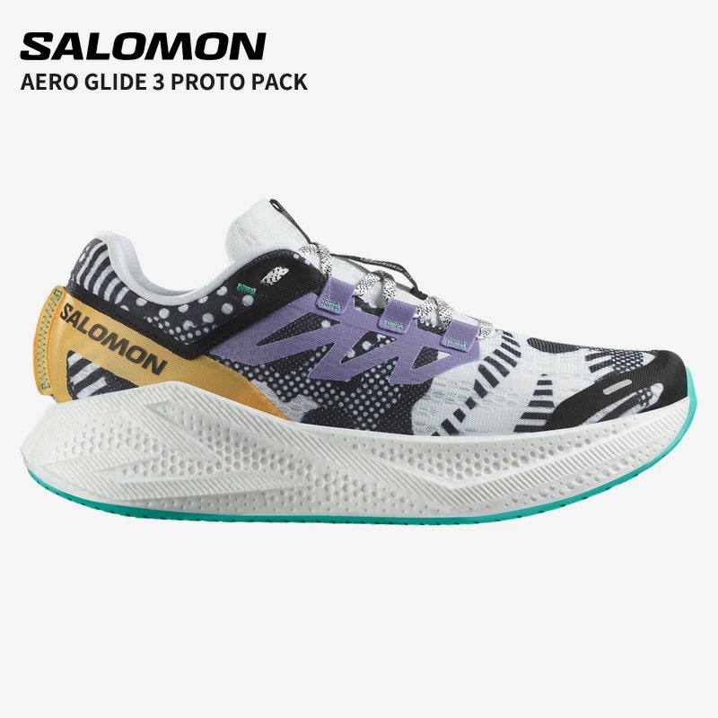 サロモン メンズ 超軽量 ランニングシューズ SALOMON エアロ グライド スリー プロトパック シューズ L47759900