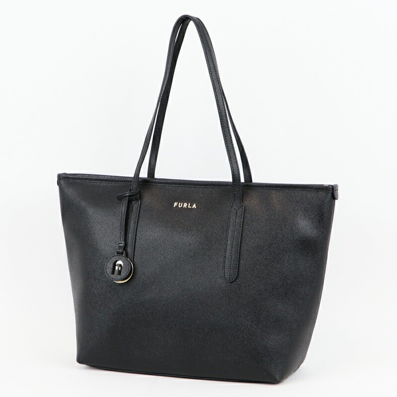 FURLABZP6ARN BX0306 O6000 アリアナ トートバッグ レザー NERO 黒 ブラック ARIANA Tote bag ファスナー レディース ハイブランド