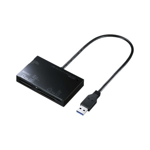 サンワサプライ USB3.0 カードリーダー ADR-3ML35BK 5,819円
