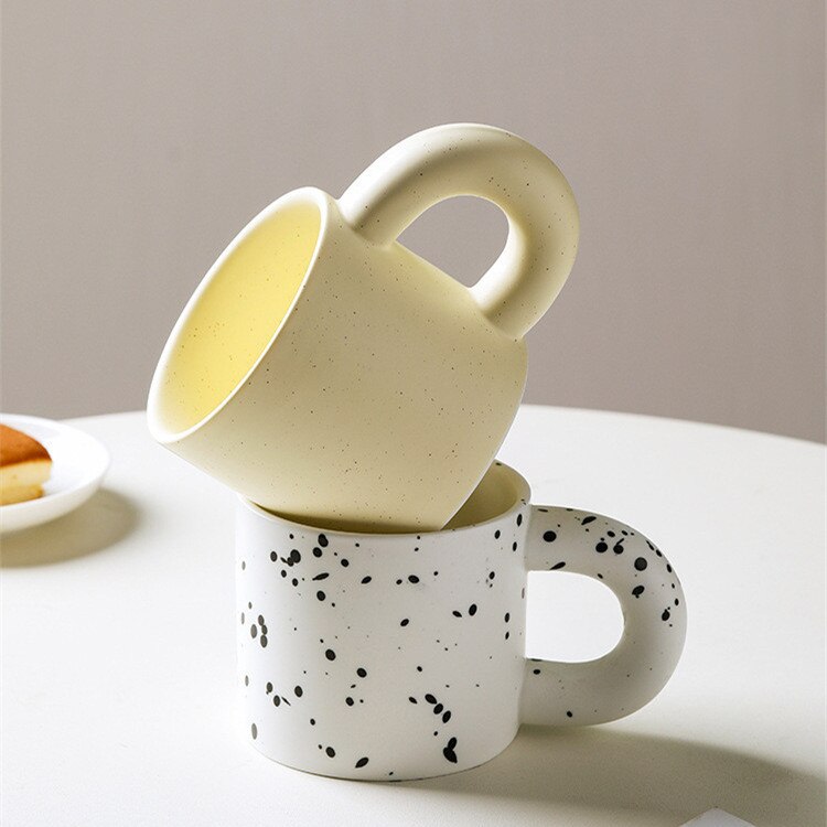 韓国ファッション ウォーターカップ カップ スプラッシュインク クリエイティブ カップルカップ