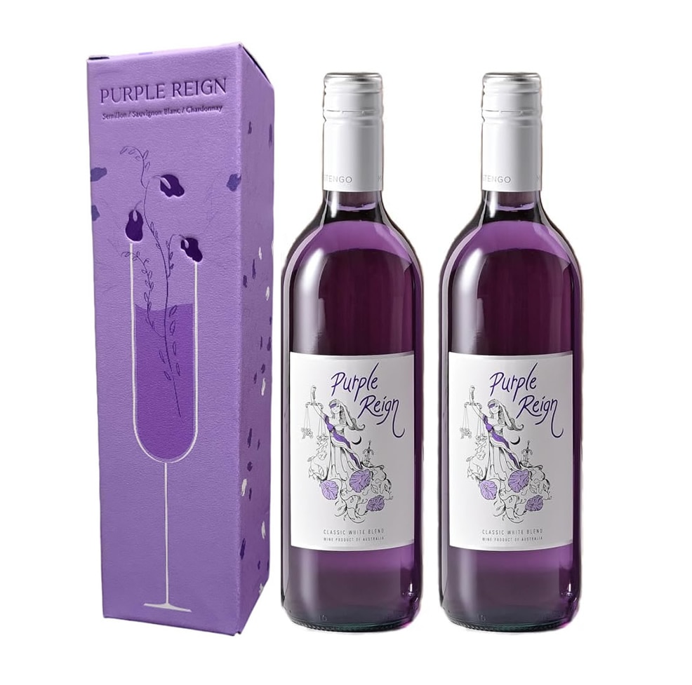 紫ワイン パープルレイン 2本セット 750ml Shizuku JAPAN 贈り物 ギフトに