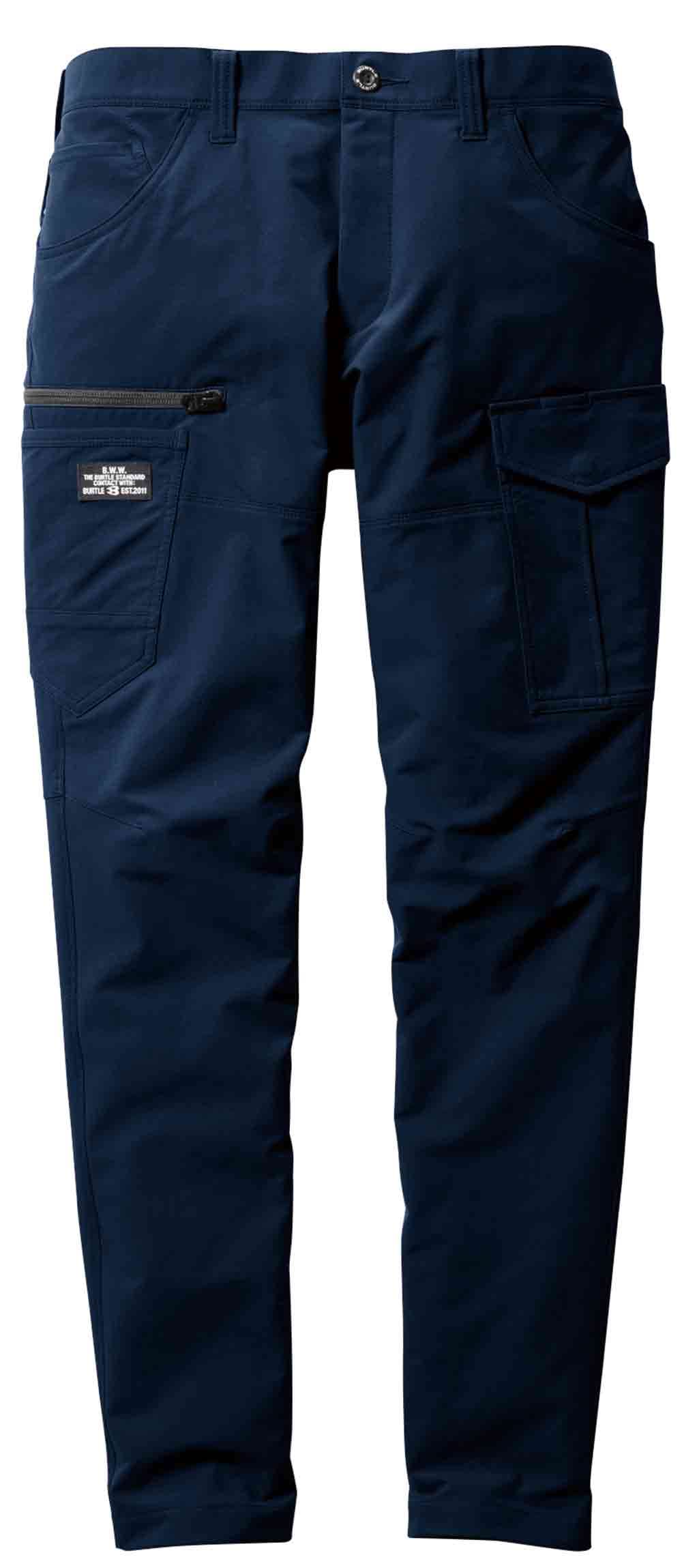 [BURTLE] カーゴパンツ 9511シリーズ メンズ ネイビー 5L