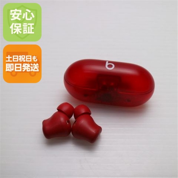 美品 Beats Solo Buds トランスペアレントレッド イヤホン Beats 即日発送 土日祝発送OK 107 4,745円