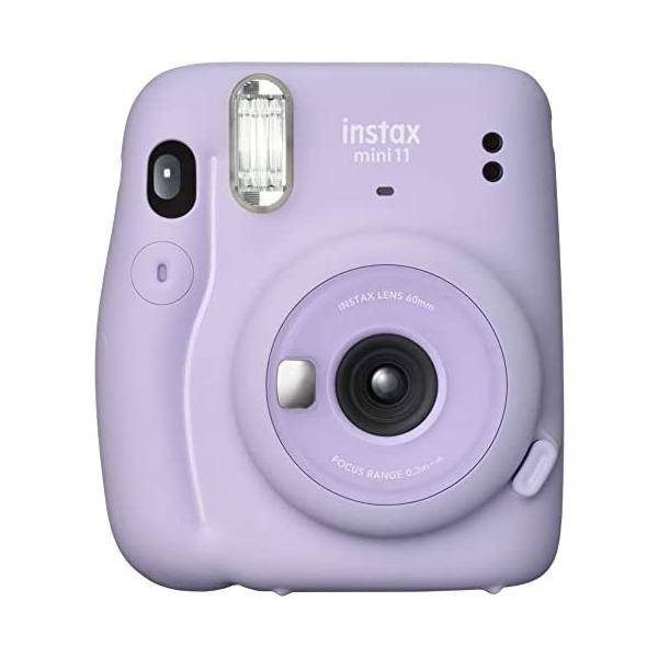 【中古】FUJIFILM インスタントカメラ チェキ instax mini 11 ライラックパープル INS MINI 11 PURPLE