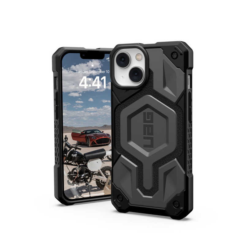 UAG　MagSafe対応MONARCH PRO シルバー iPhone 14用　UAGIPH22MAPMSSV