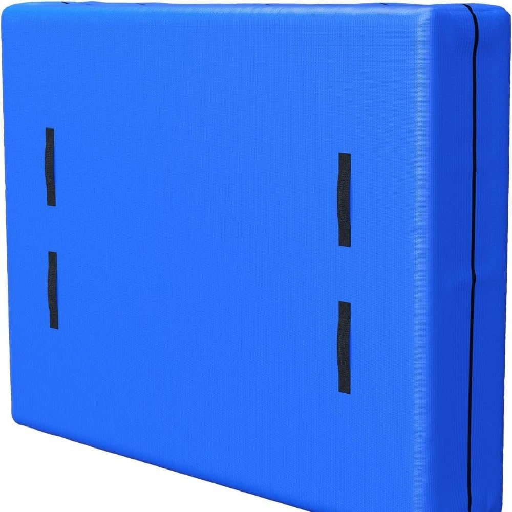 SLLS マットレス保護カバー PE編布 防水防塵 厚手 手提げタイプ 引越し収納 スプリング・ラテックス・低反発対応 (208*200*38cm ブルー)