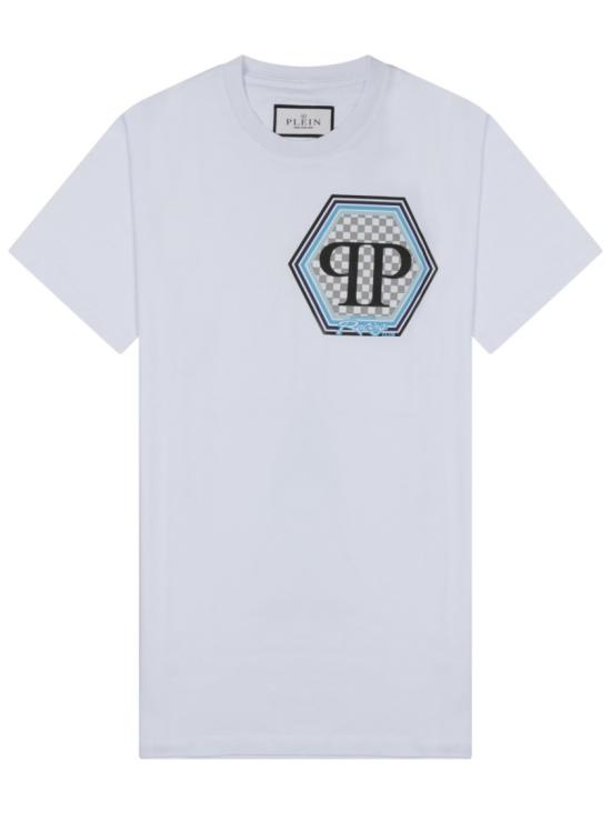 PHILIPP PLEIN Men T-Shirts SAECMTK8106 PJY002N01 White