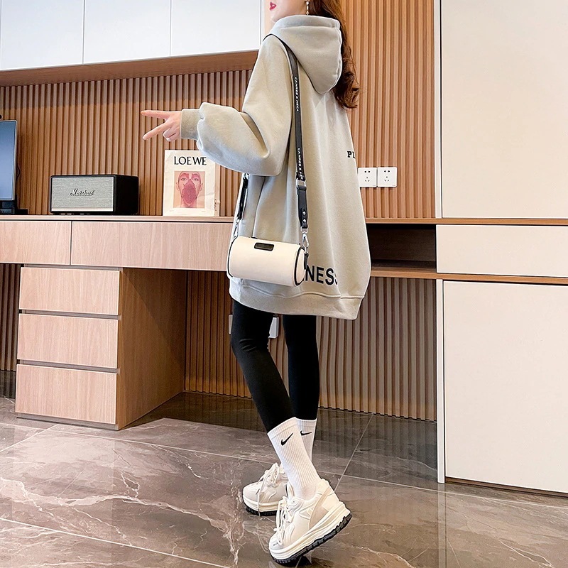 2025新作 シンプル 可愛い 運動 百掛け パーカー スウエットトップス ロングパーカー 着痩せ 大きめサイズ 長袖 リボン