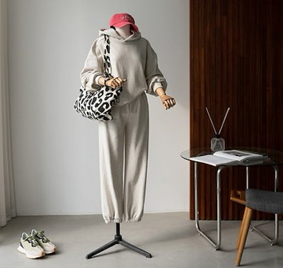 MACPHEE マカフィー カーキ ナイロンフリースポンチョ サイズ36