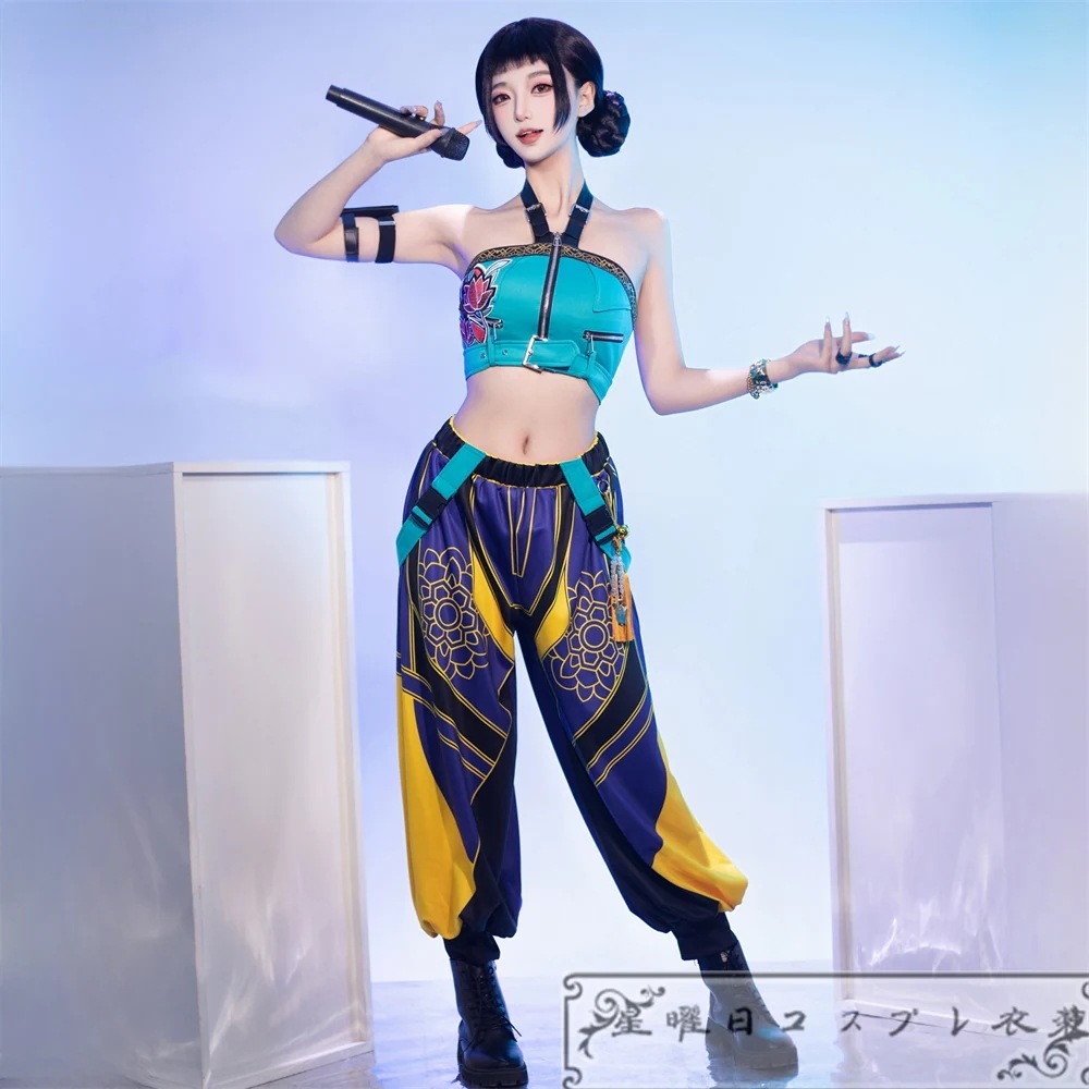 『最安値挑戦!』 KPOPガールズ! デーモン・ハンターズ Kpop Demon Hunters Rumi ゾーイ コスプレ衣装 コスチューム