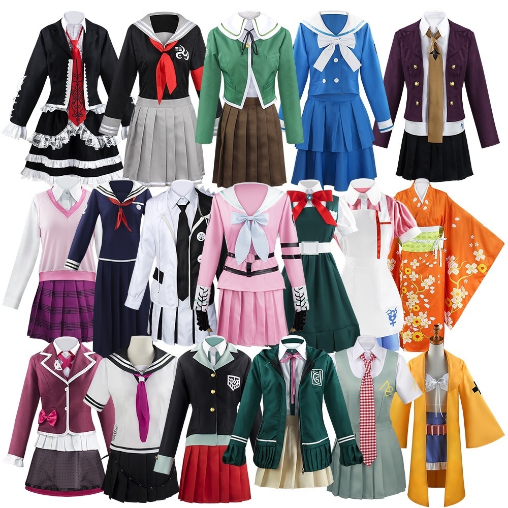 K960ハロウィーン服装cos服弾丸論破女装ゲームアニメ演技服コスプレ