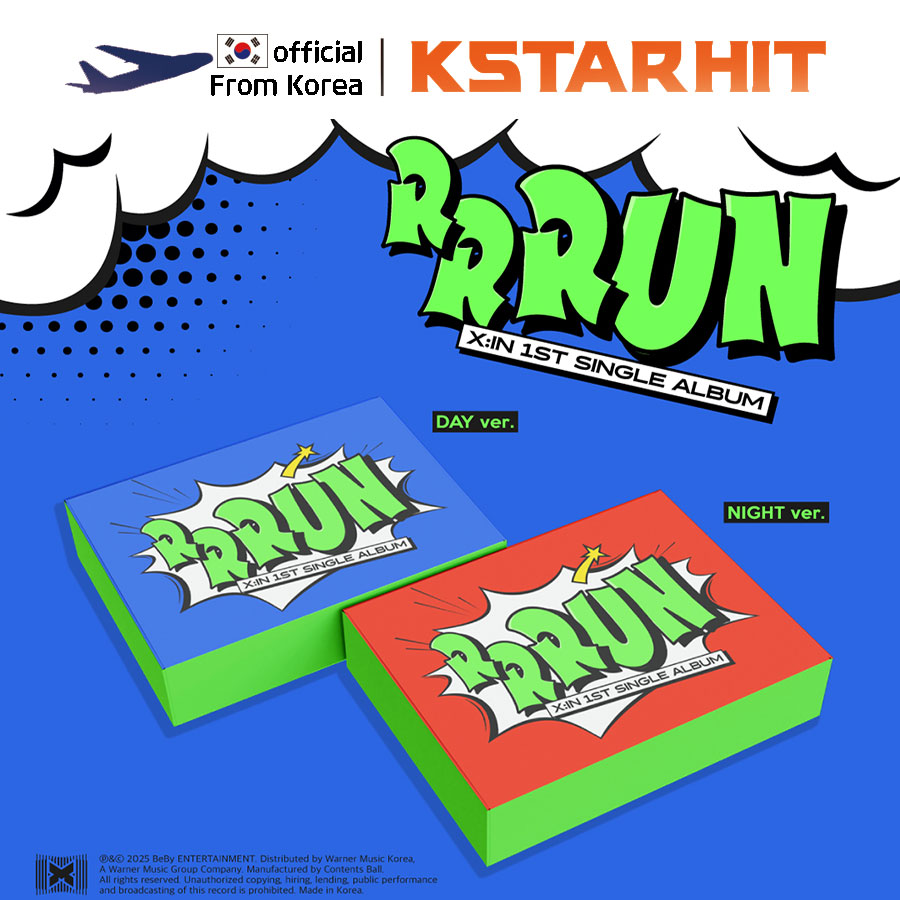 (2セット) X:IN - RRRUN (1st single album)