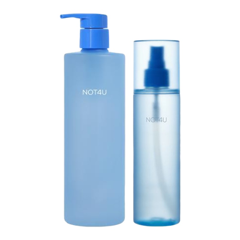 クリア ボディケアセット(ボディウォッシュ500ml+ボディミスト200ml) / 韓国 人気 体 ニキビ 夏 背中ニキビ ケア ボディソープ ミスト セット
