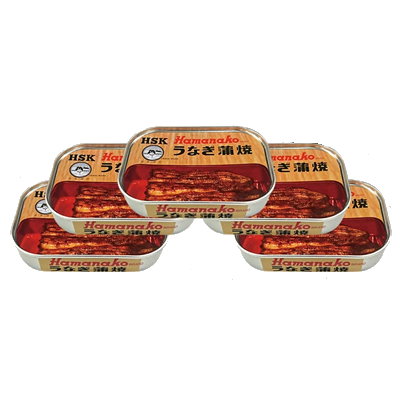 浜名湖食品 HSK うなぎ蒲焼 缶詰5缶 浜名湖食品 オンラインストア