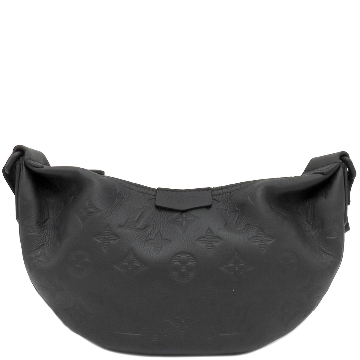 ルイヴィトン LOUIS VUITTON ショルダーバッグ ハンモックバッグ PM モノグラムシャドウ ブラック マットブラック金具 黒 M12510 【保存袋】【中古】