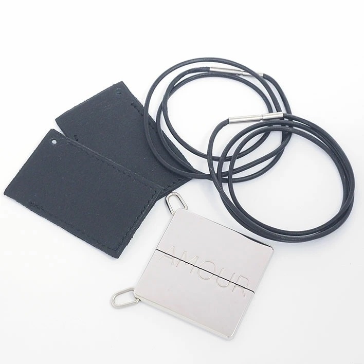 【美品】エルメス シンボル AMOUR ペンダントセット レザー 【ペンダント】 21,456円