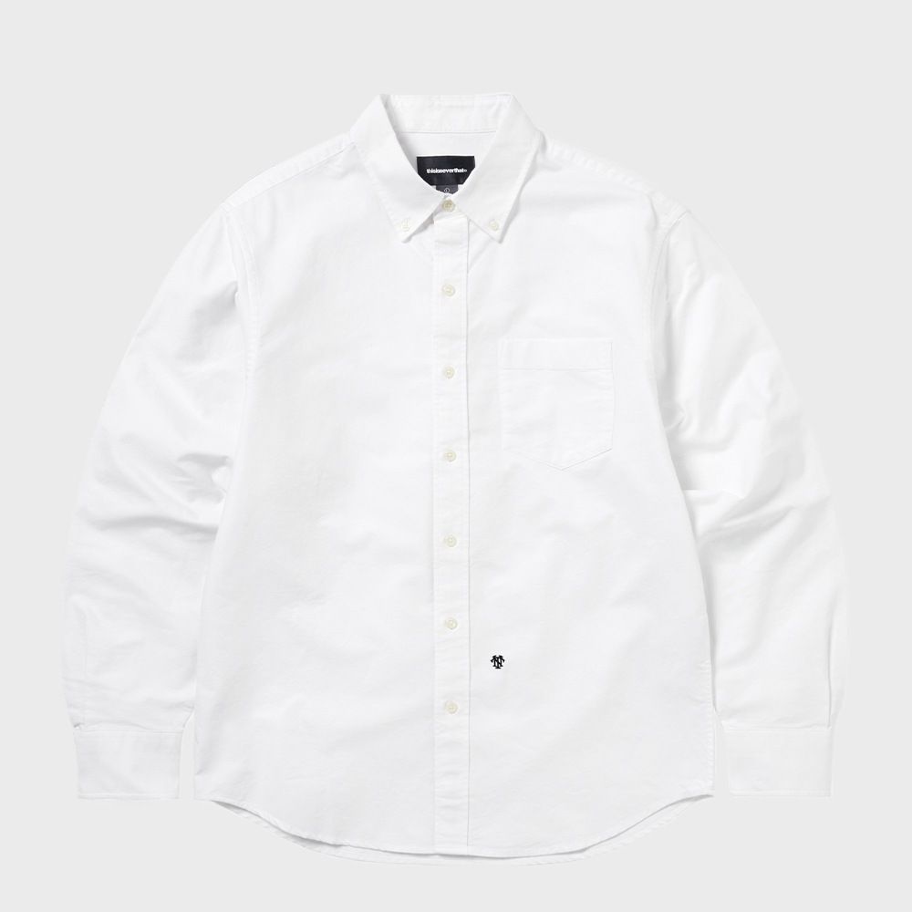 ディス・イズ・ネヴァー・ザットのオックスフォードシャツホワイト