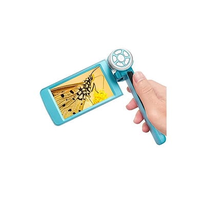 Andonstar AD203ポケット顕微鏡、子供と大人用 4インチ画面、黒、Windows Mac PCサポート、写真とビデオ撮影、ハンドヘルドUSBデジタル顕　並行輸入