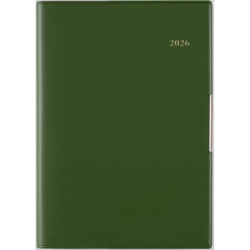 （まとめ買い）高橋書店 2026年 手帳 No.237 フェルテ7 B6判 週間リンクアップ式＆月間ブロック式 モスグリーン [x3]