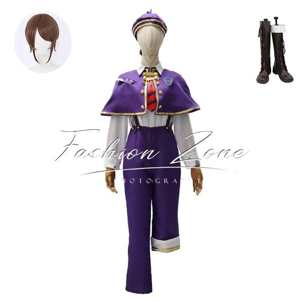 激安販売!IdentityV 第五人格 風 画家 エドガー・ワルデン コスプレ衣装 ウィッグ 靴 cosplay ハロウィン 演出服 変装