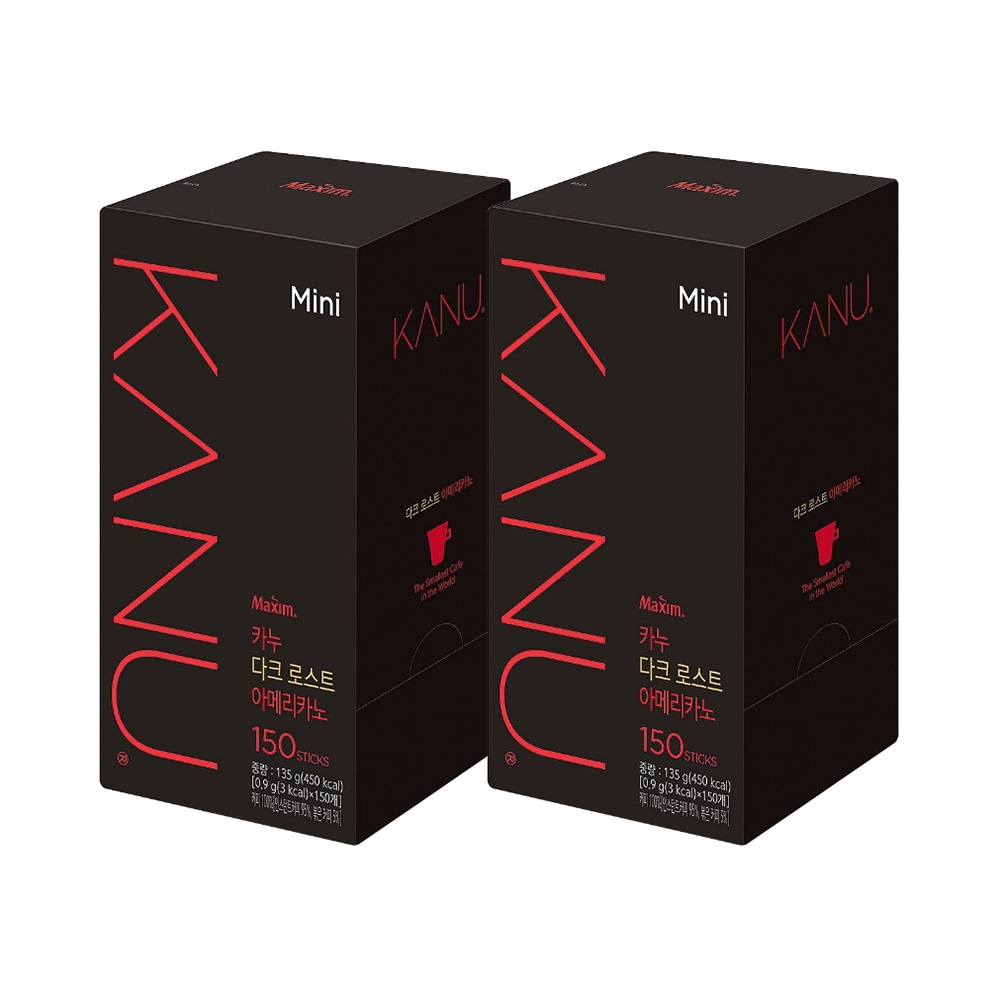 ダークロースト アメリカーノコーヒー 150本 x 2箱 計300本