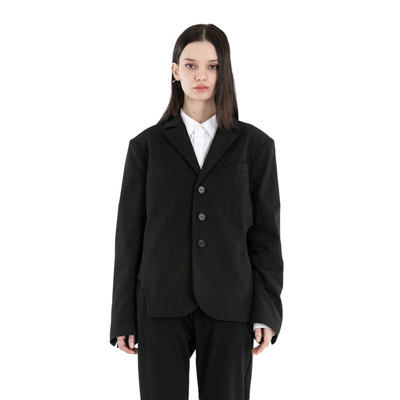 UNISEX CUT OUT JACKET BLACK 23,616円