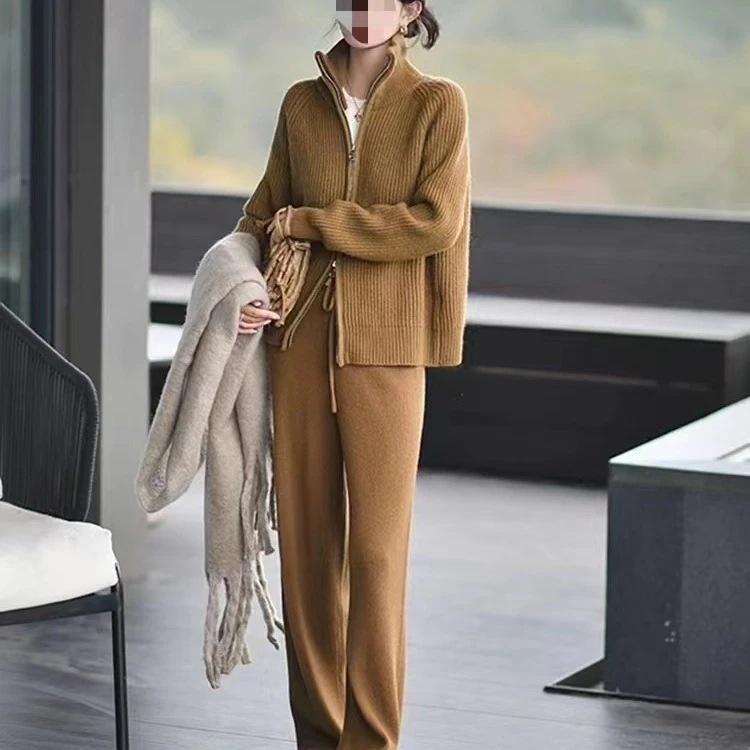 【送料無料】秋冬 スーツ セットアップ レディース 着痩せ ハイウエスト プリーツスカート スカートカジュアルゆったり 通勤 二点セット ママ スーツ 卒園式