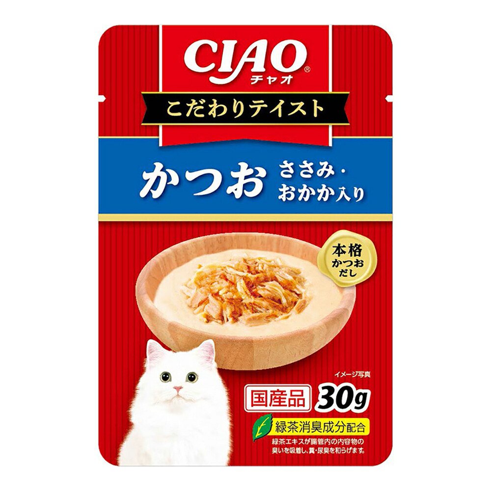 いなば　ＣＩＡＯ　チャオ　こだわりテイストかつお　ささみ・おかか入り　３０ｇX９６　ＣＲＣ35―04―20―20―10