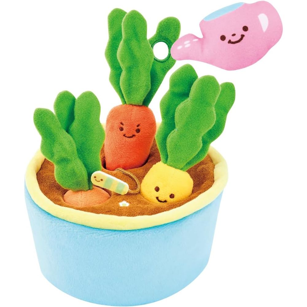 アイアップ ミニファームシリーズ ぱりぱりにんじん畑 布製おもちゃ 1.5歳以上