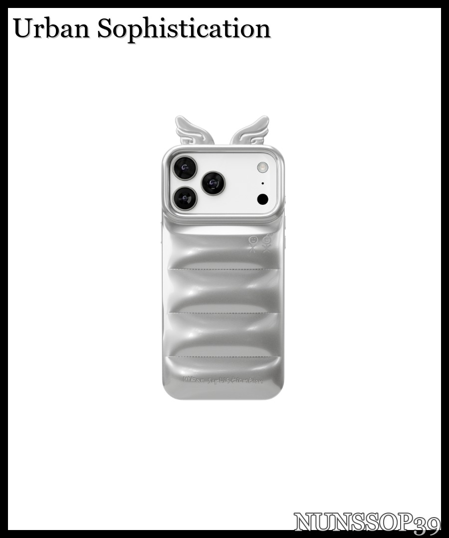 Urban Sophistication The Puffer Case - Angel in Chrome