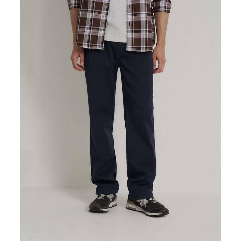 BEANPOLE MEN パティグ セミワイドフィット チノパンツ - ネイビー BC6221C14R 377158