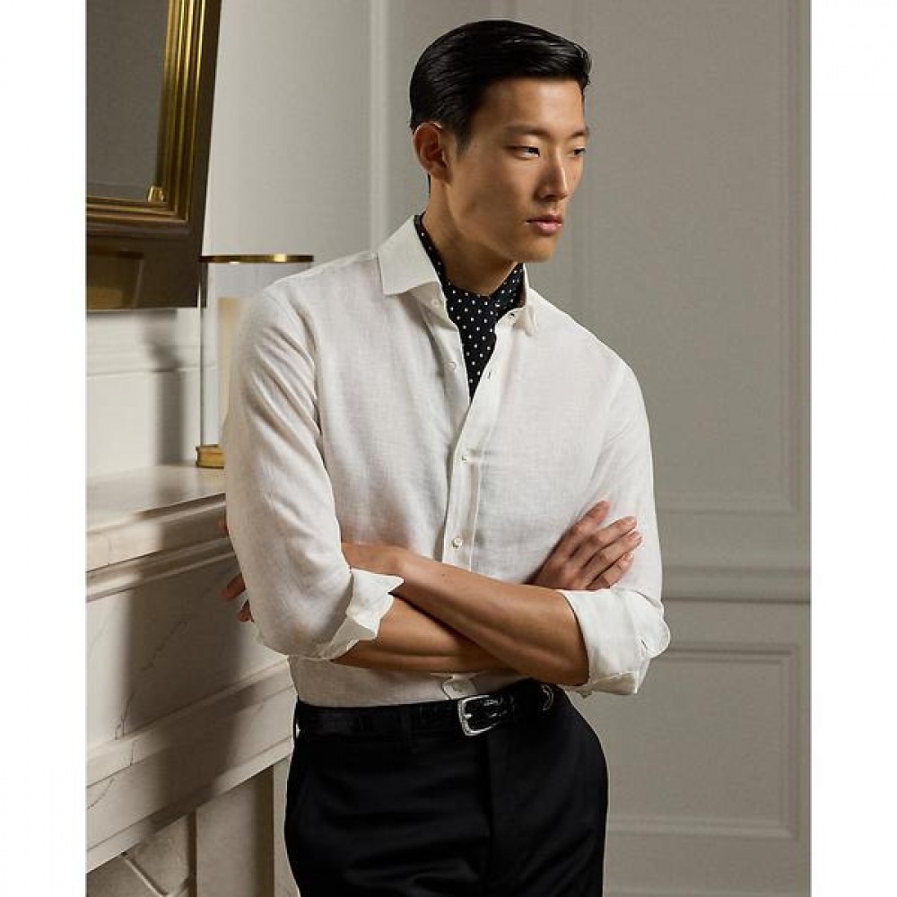 パープルラベルリネンシャツ (MNPLWOV16820060100)