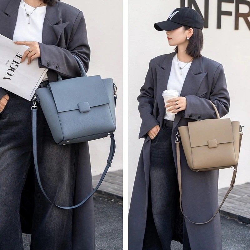 バッグトートバッグレデイースバッグトートバッグハンドバッグショルダーバッグ２０２５春新品本革レザー大容量斜め掛け通勤６colour