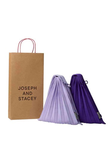 JOSEPH&STACEY公式 ニットバッグ [2Set] Lucky Pleats Knit M+M
