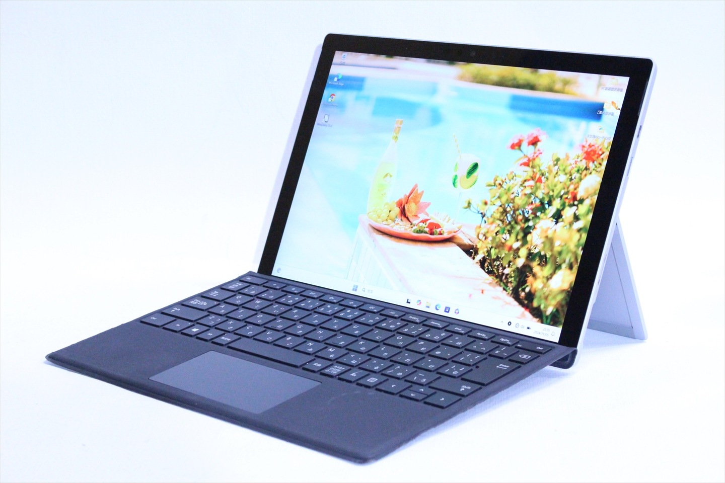 即配 良品 バッテリー良 純正キーボード付 11世代Corei5 Surface Pro7+ i5-1135G7 8G 256G 12.3タッチ WiFi6 Office リカバリ AAA評価