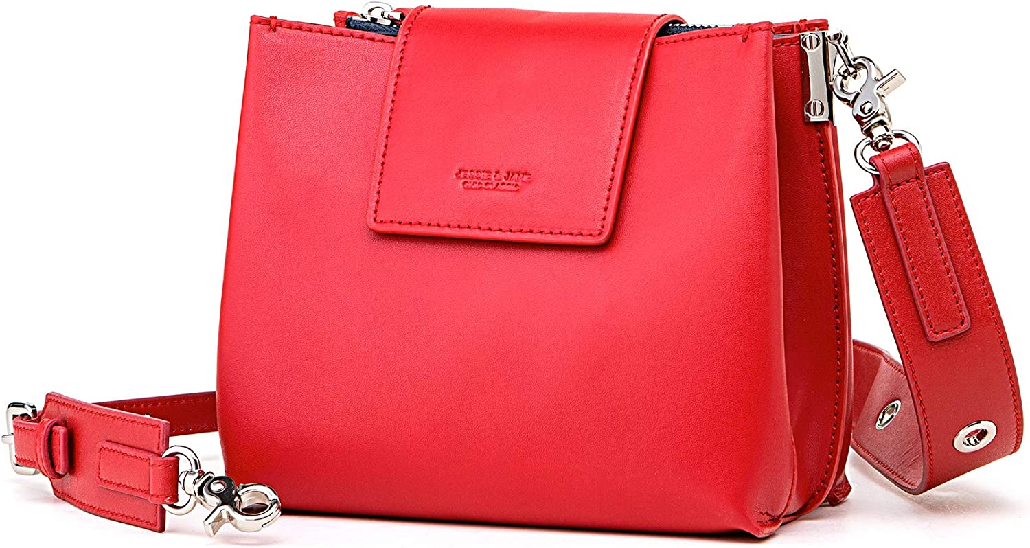 Jessie&Jane ショルダ ーバッグ レディースバッグ ハンドバッグ カバン 2539RD