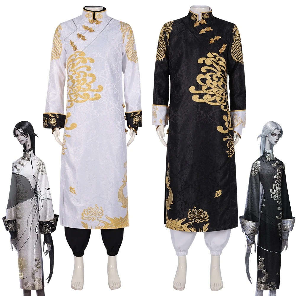 第五人格コススーツ蘇傘魂解釈スターブロークンフラワーティアーズ白黒無常謝コスプレセット 8,424円