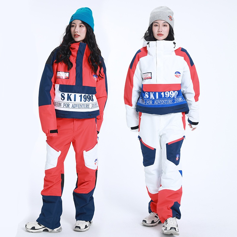 スノーボードウェア 上下セット メンズ レディース 男女兼用 2023 2024 新作 パンツ ジャケット スノボウェア スノーウェア スキーウェア スノボーウェア 韓国風 防風 防水 防寒