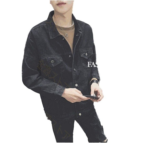 デニムジャケット メンズ パーカー デニムシャツ 長袖 ショート丈 春秋 ヴィンテージ