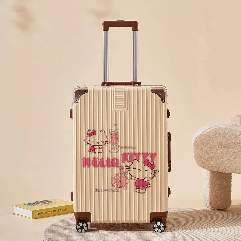 スーツケース2025新型暗号箱ハローキティのスーツケース20インチ丈夫な女性スーツケースa641バッグシューズキャリーバッグ 6,932円