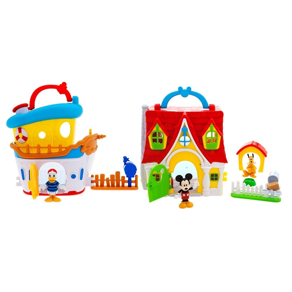 ディズニーミッキーマウス&ドナルドダックプレイハウスセット