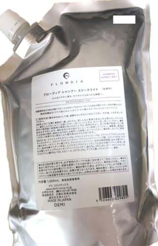 デミコスメティクス フローディア シャンプー スリークライトつめかえ用（1000mL）