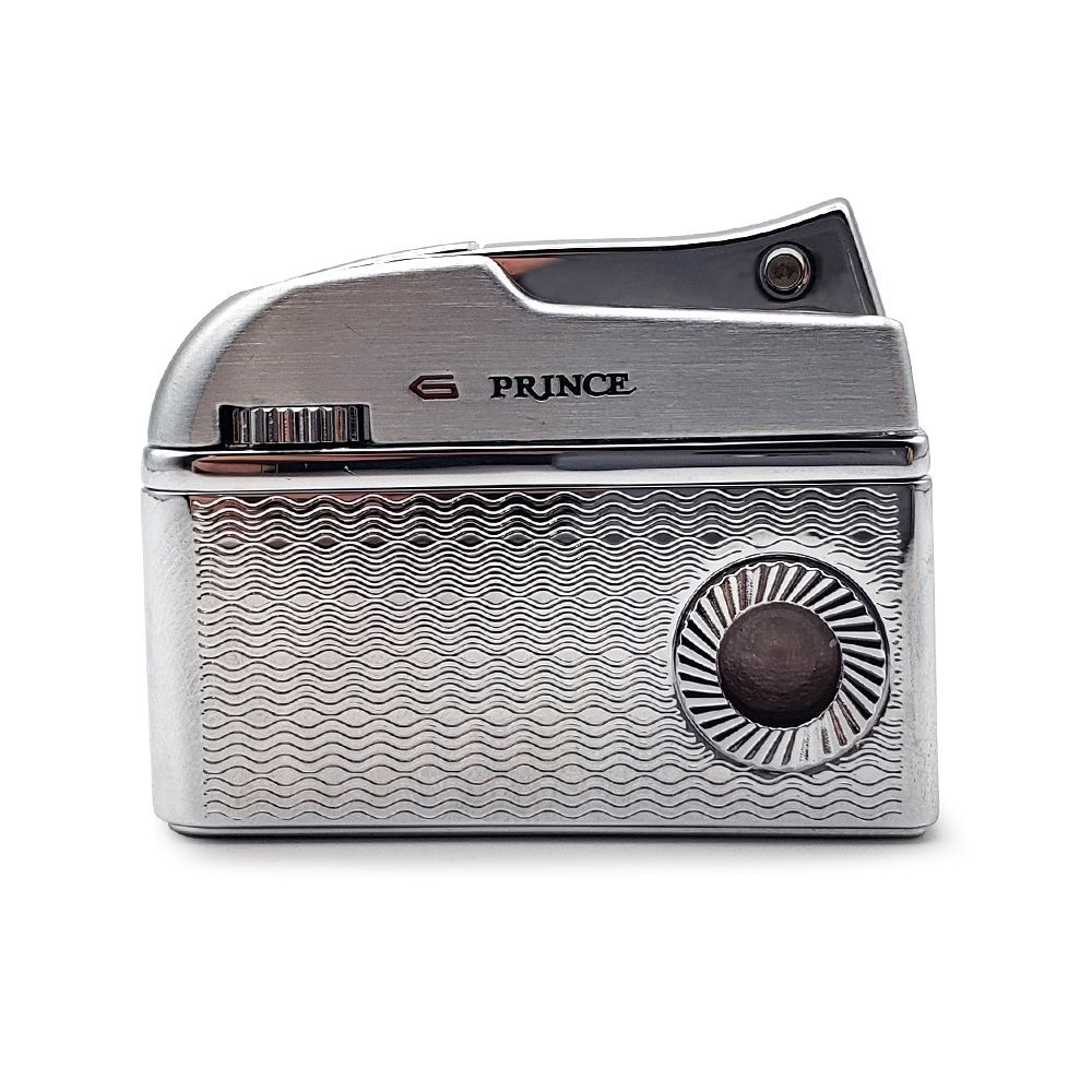 PRINCE（プリンス） ドルフィン ガスライター プリンスアイ搭載 クロームエンジンタン#7