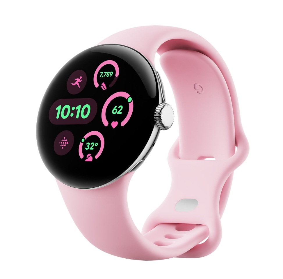 【新品 未開封品】Google Pixel Watch 3 LTEモデル 32GB 41mm ローズクォーツ/Polished Silver アルミケース